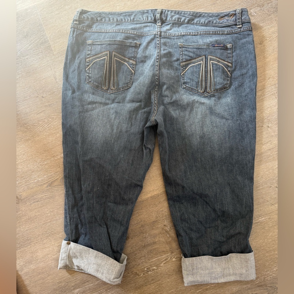 Seven7  Premium Demin Capris